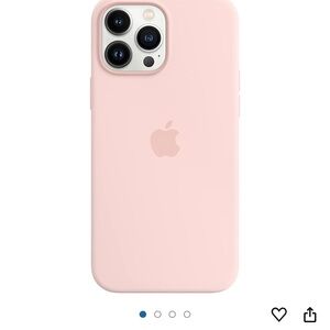 iPhone 13 Pro Max Apple Soft Pink iPhone Case